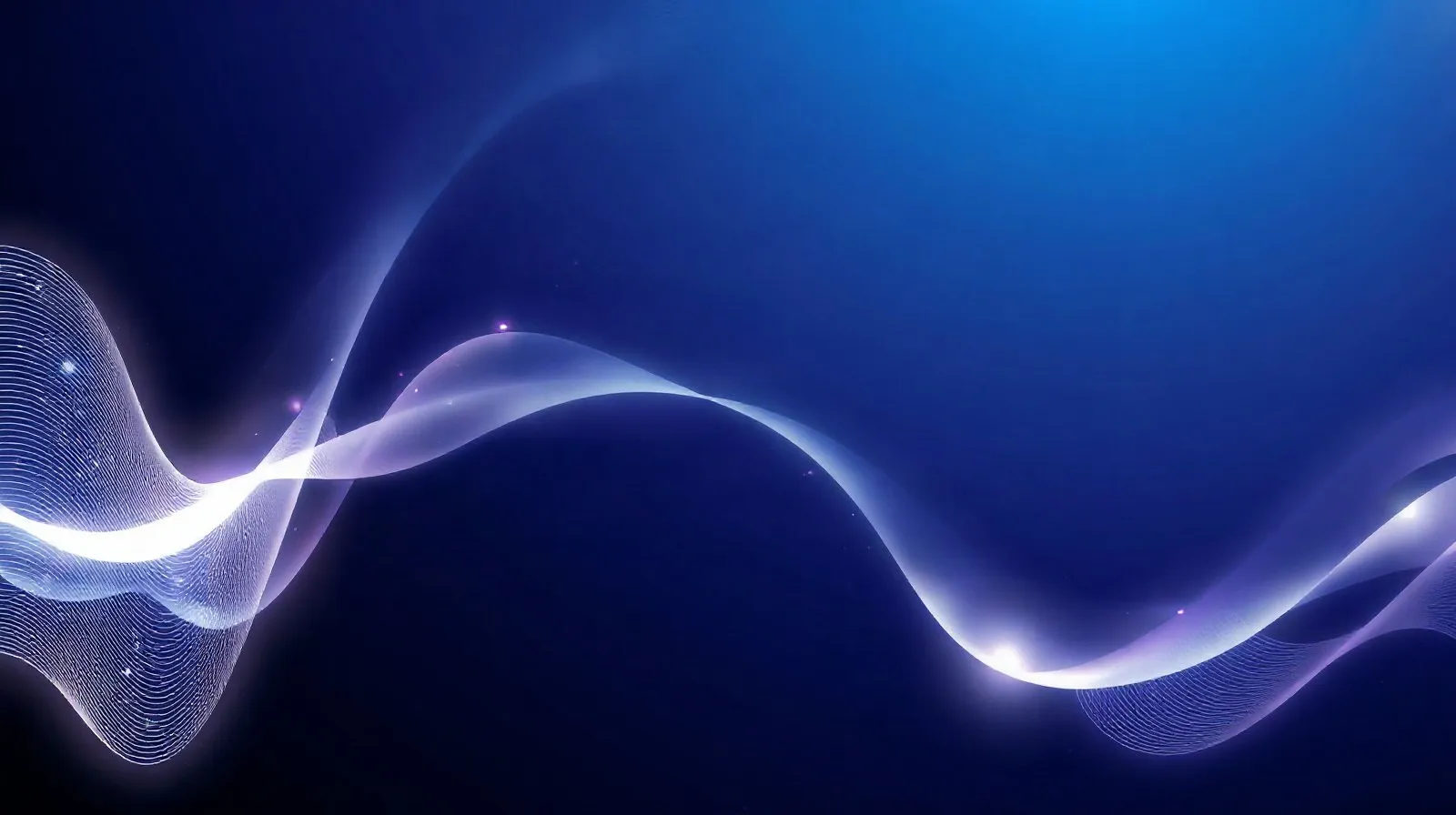 Ilustración abstracta de un asistente de voz con inteligencia artificial junto a la silueta de un teléfono