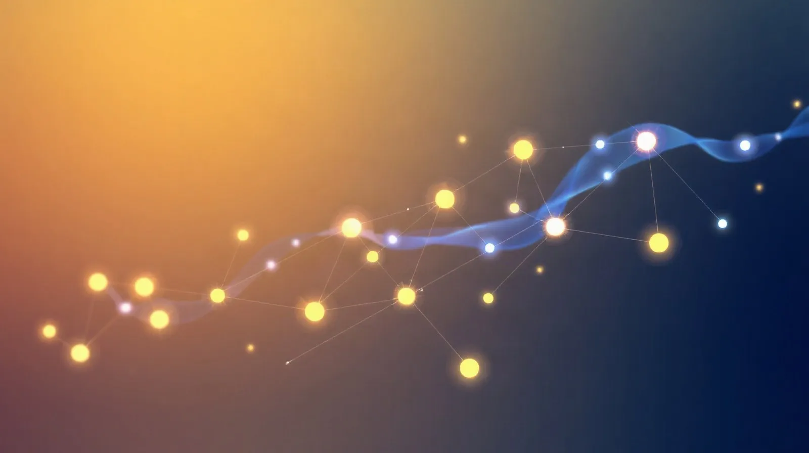 Ilustración abstracta de una red neuronal simbolizando el acceso más económico a inteligencia artificial avanzada