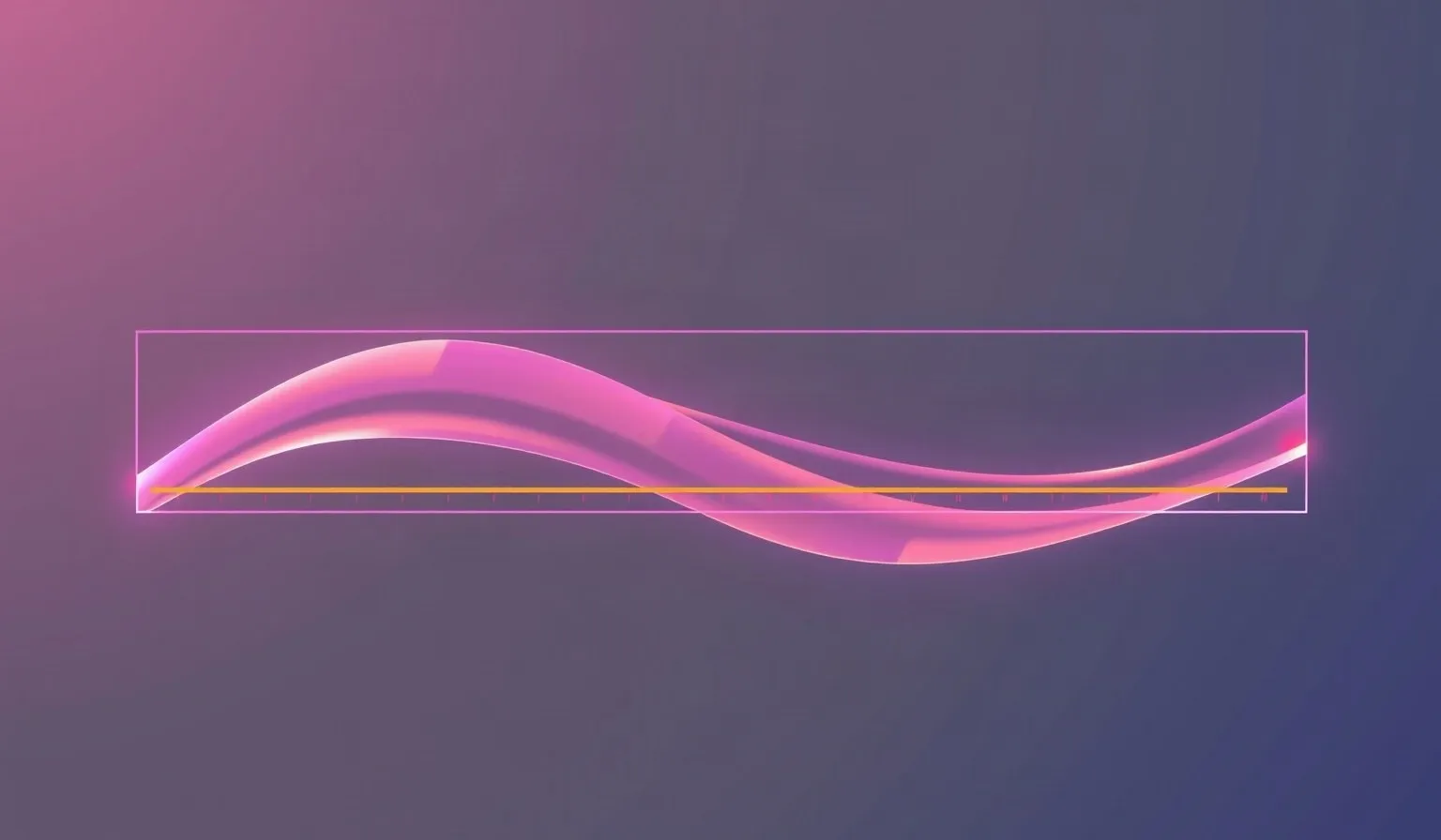 Ilustración abstracta de un video horizontal con barras de línea de tiempo, representando el nuevo formato de video largo de Instagram
