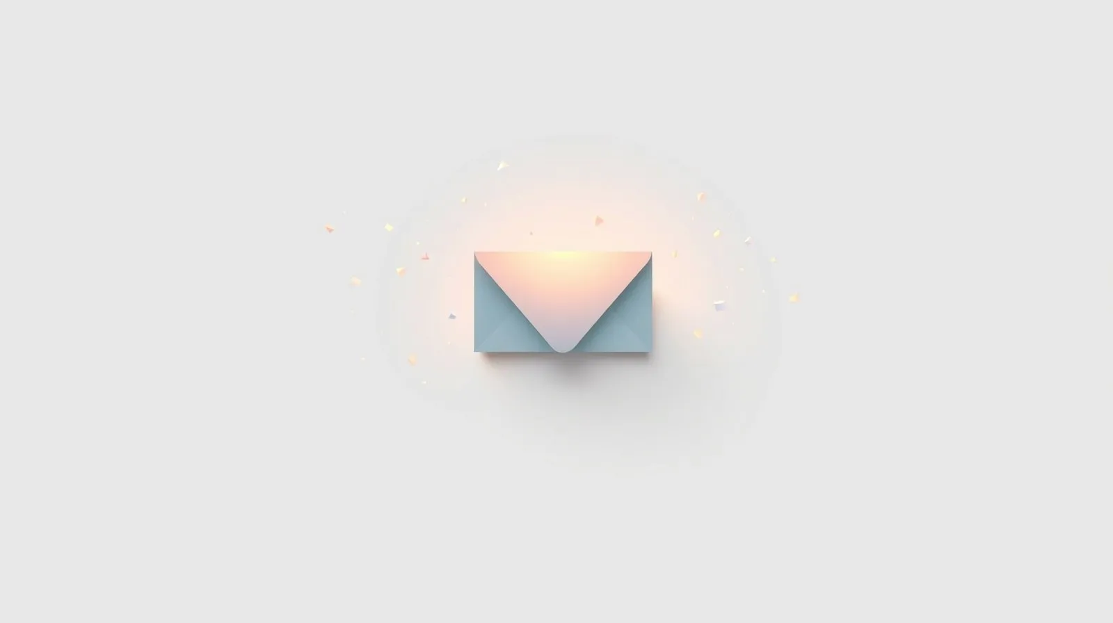 Ilustración abstracta que representa el minimalismo digital y la desconexión de notificaciones